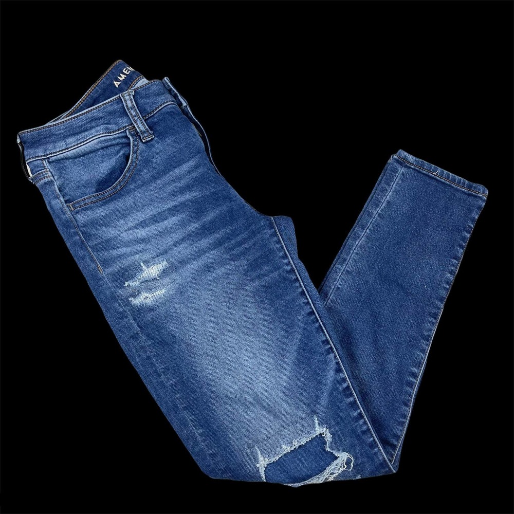 American Eagle Distressed Super Skinny Jegging